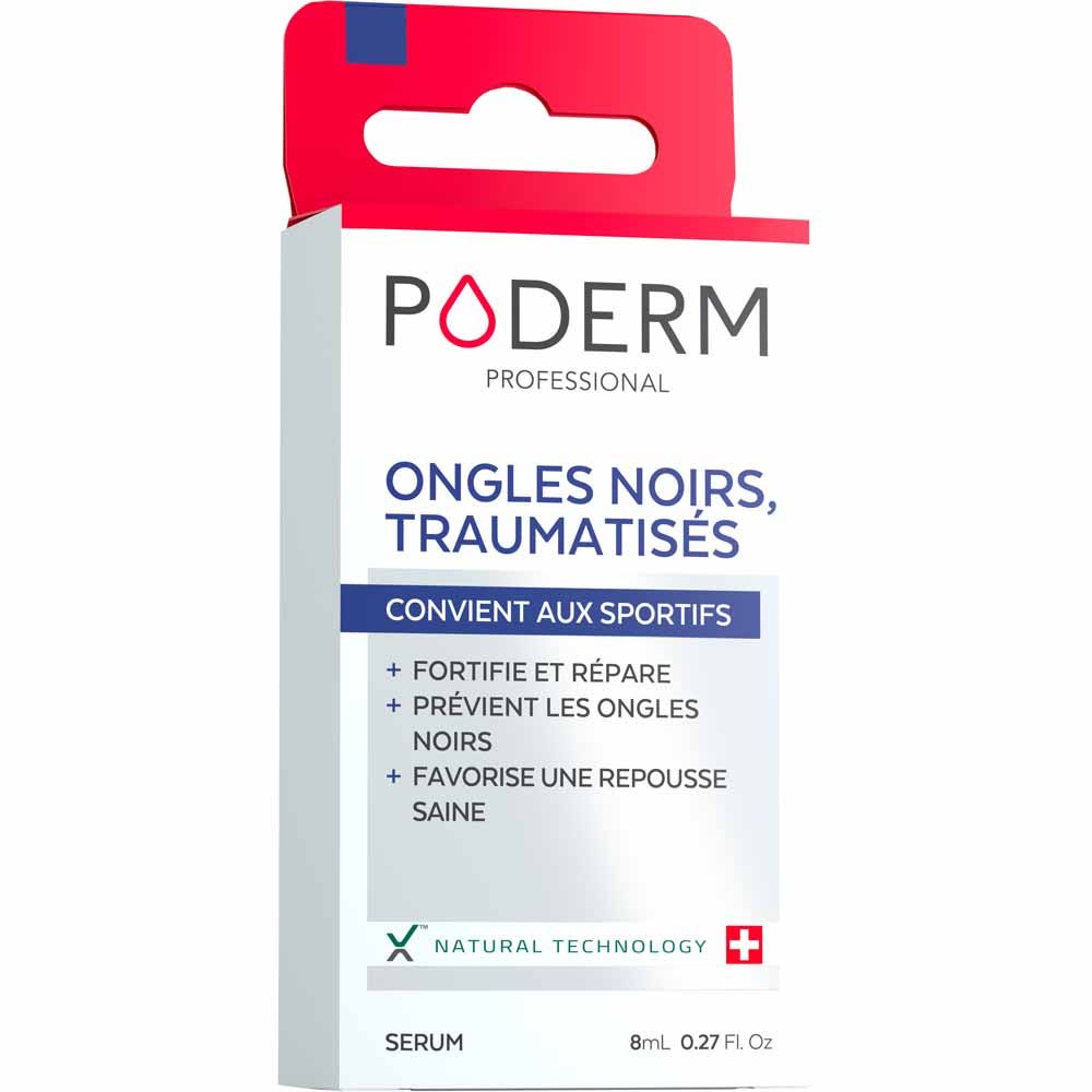 Poderm Siero rinforzante per unghie nere e traumatizzate 8 ml