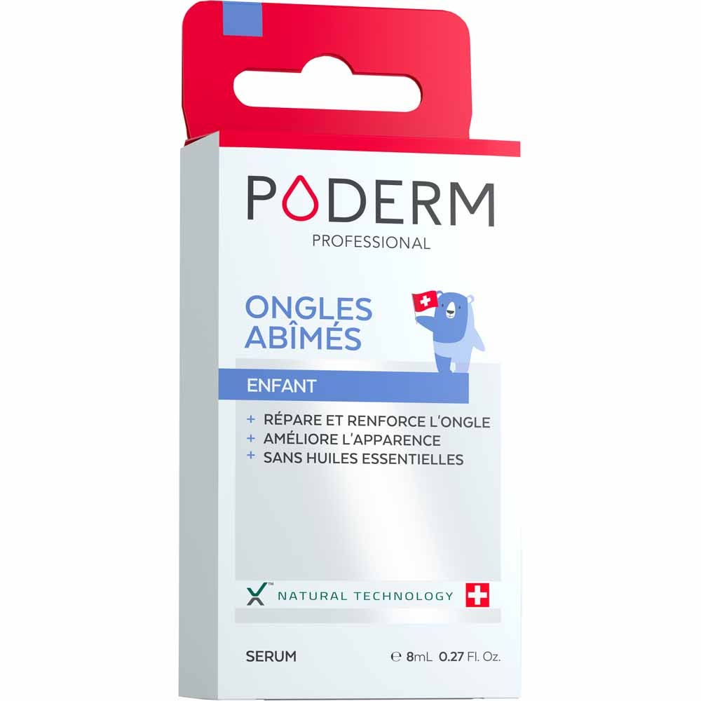 Poderm Siero unghie danneggiate bambini 8 ml