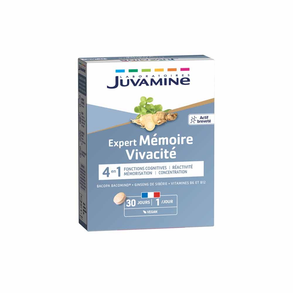 Juvamine Esperto di memoria Vivacité 30 capsule