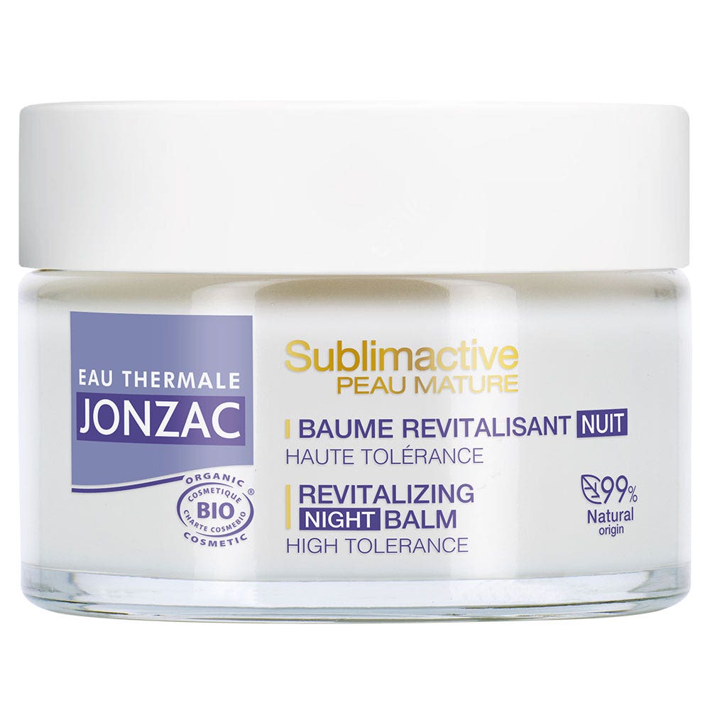 Eau thermale Jonzac Sublimactive pelle matura Balsamo rivitalizzante notte 50 ml