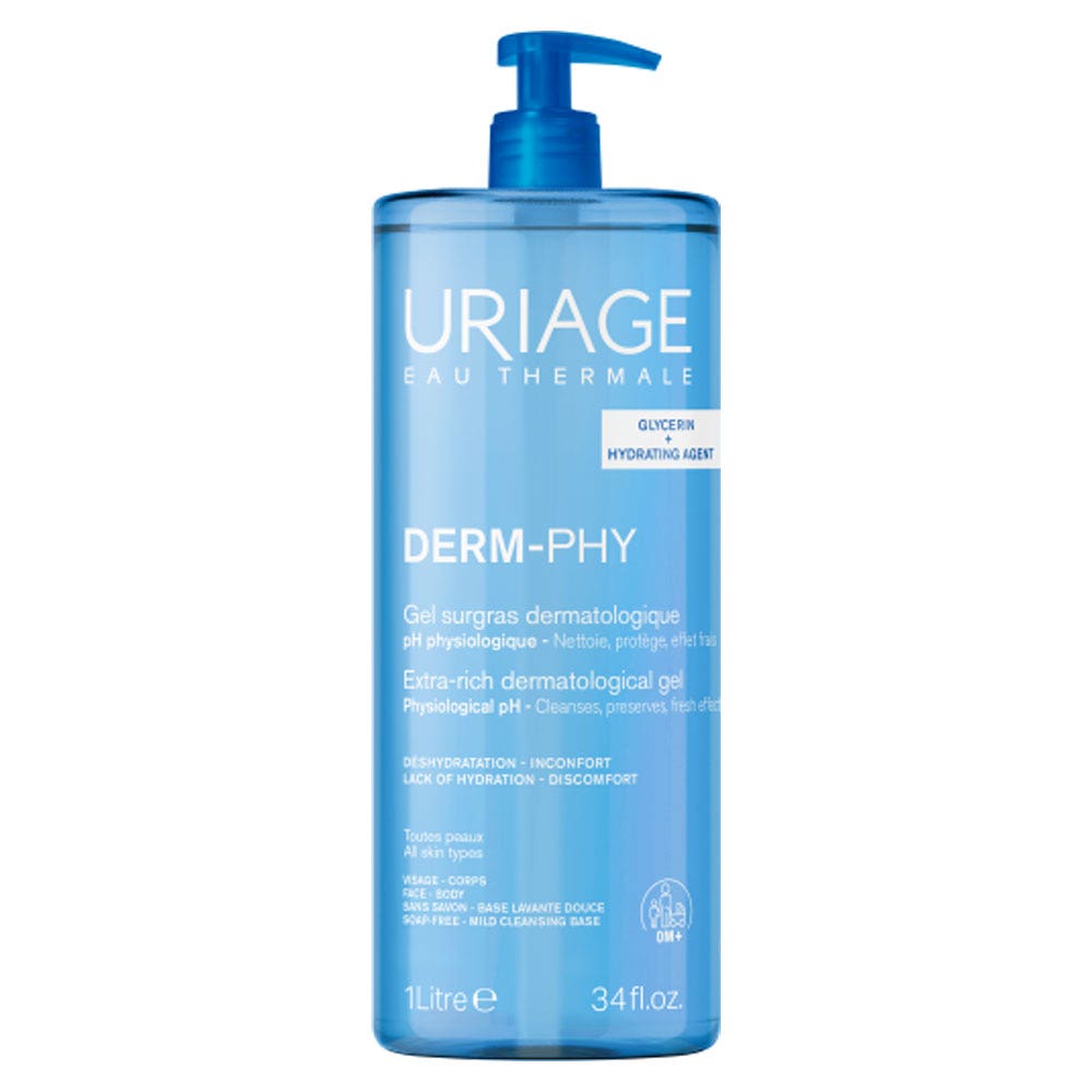 Uriage Igiene Gel surgras dermatologico per pelli sensibili 1 l