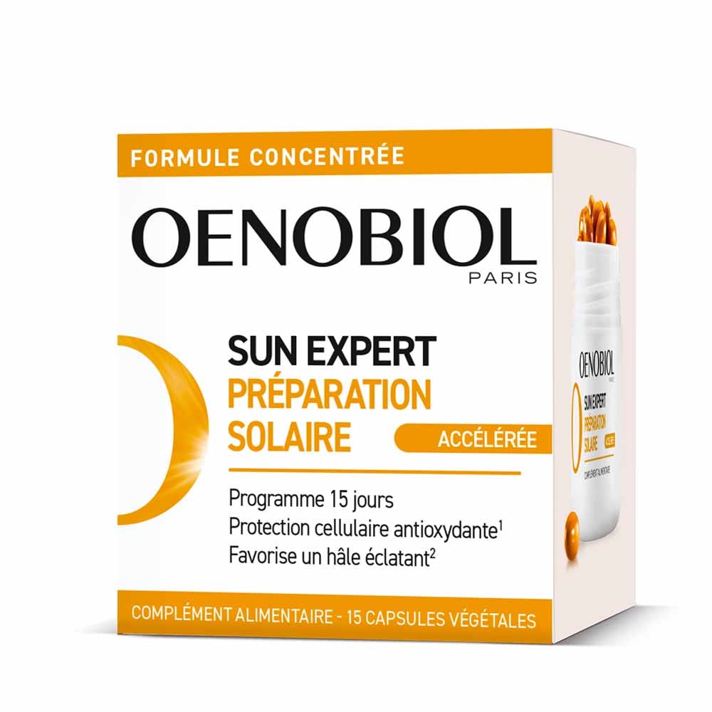 Oenobiol Sun Expert Preparazione solare accelerata 15 capsule