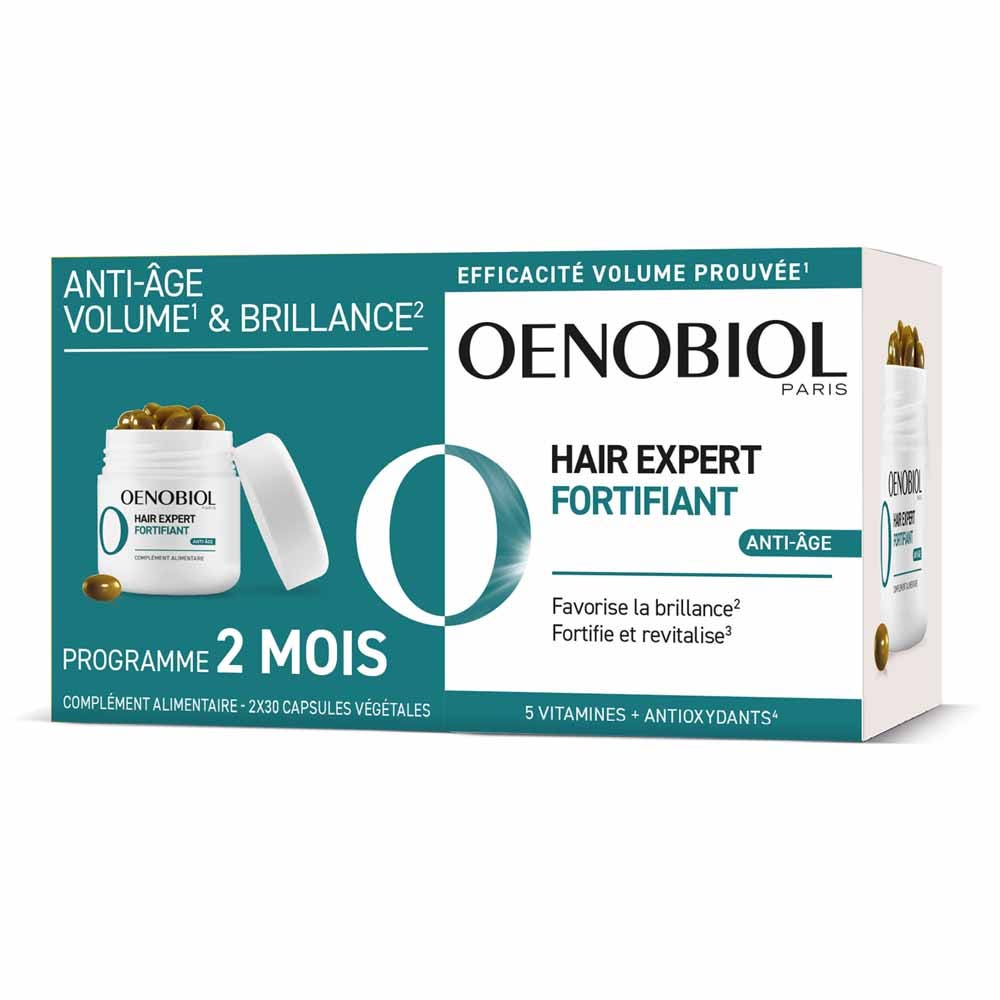 Oenobiol Hair Expert Fortificante anti-età Capelli devitalizzati 2x30 Capsule