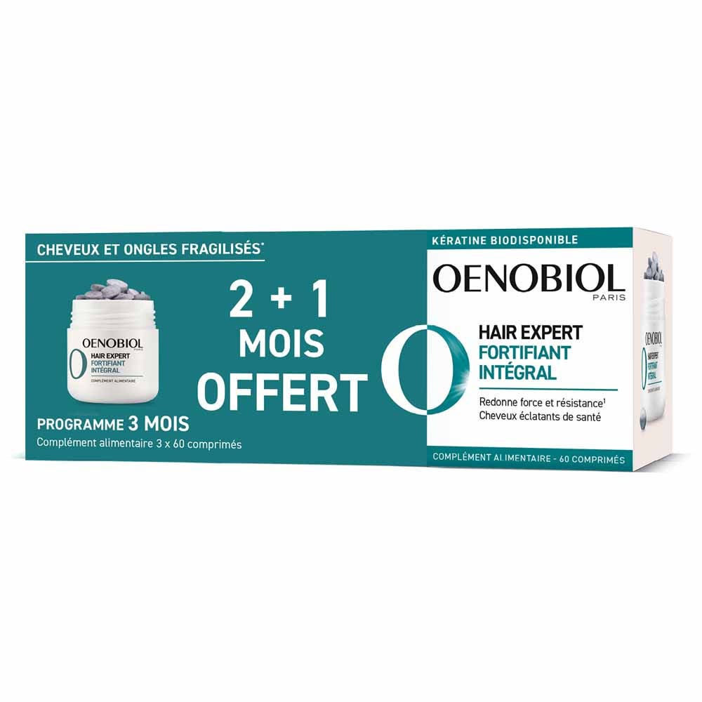 Oenobiol Hair Expert Fortificante integrale 3 x 60 compresse
