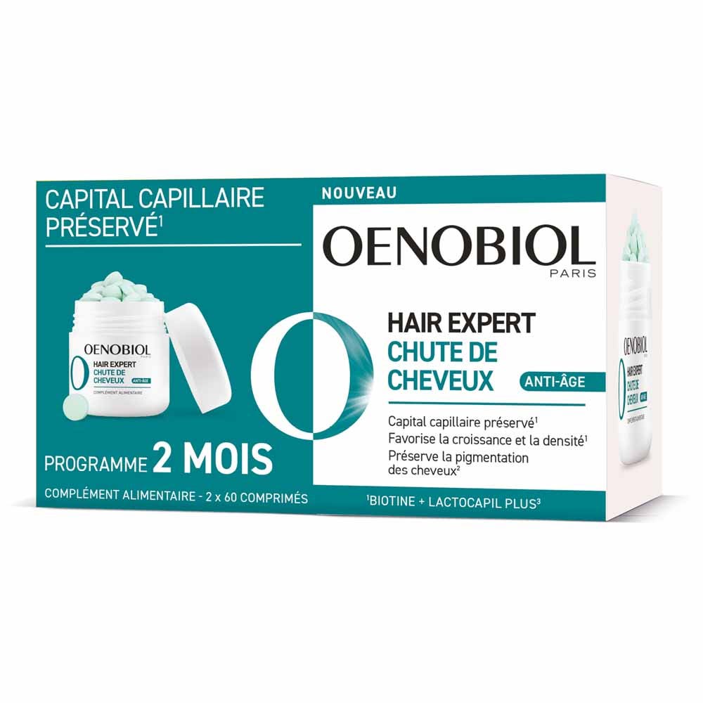 Oenobiol Hair Expert Anti-età dei Capelli 2x60 compresse