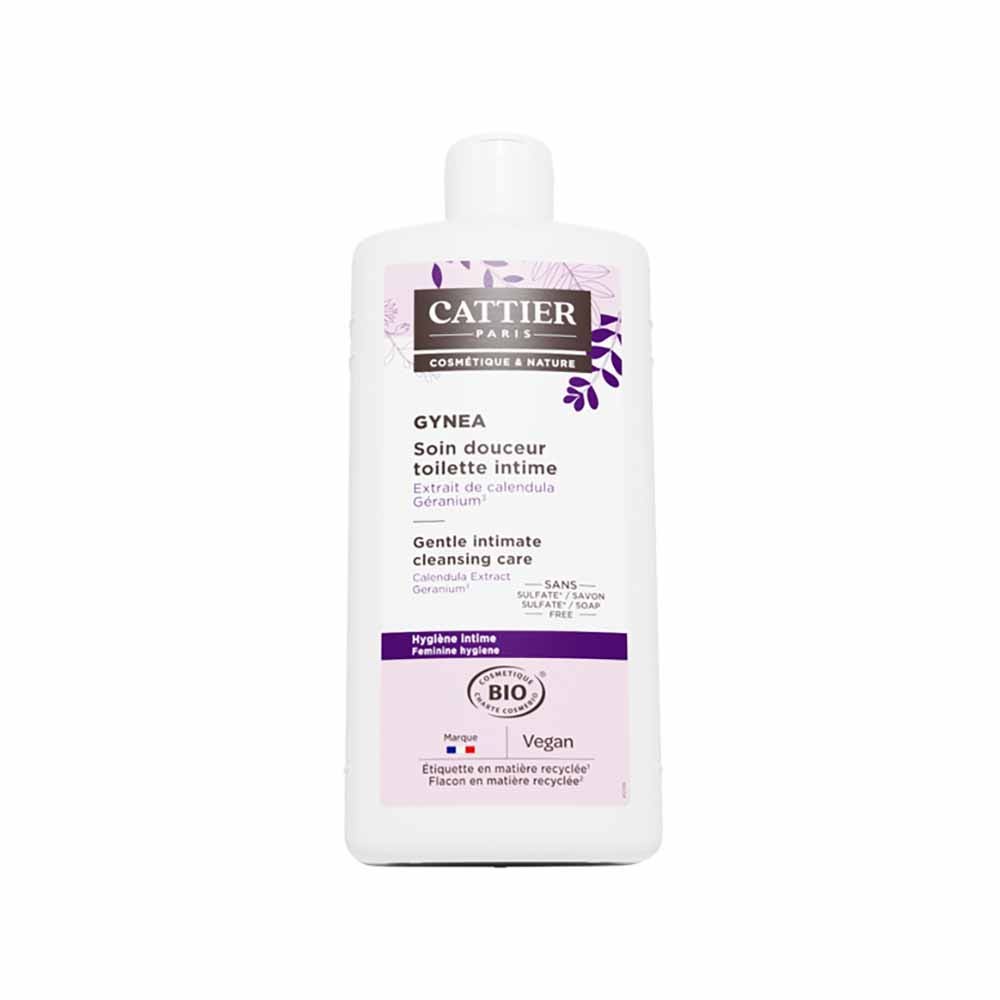 Cattier Gyn Delicatezza del Trattamento Intimo Fiore di Calendula e Geranio Bio 500ml