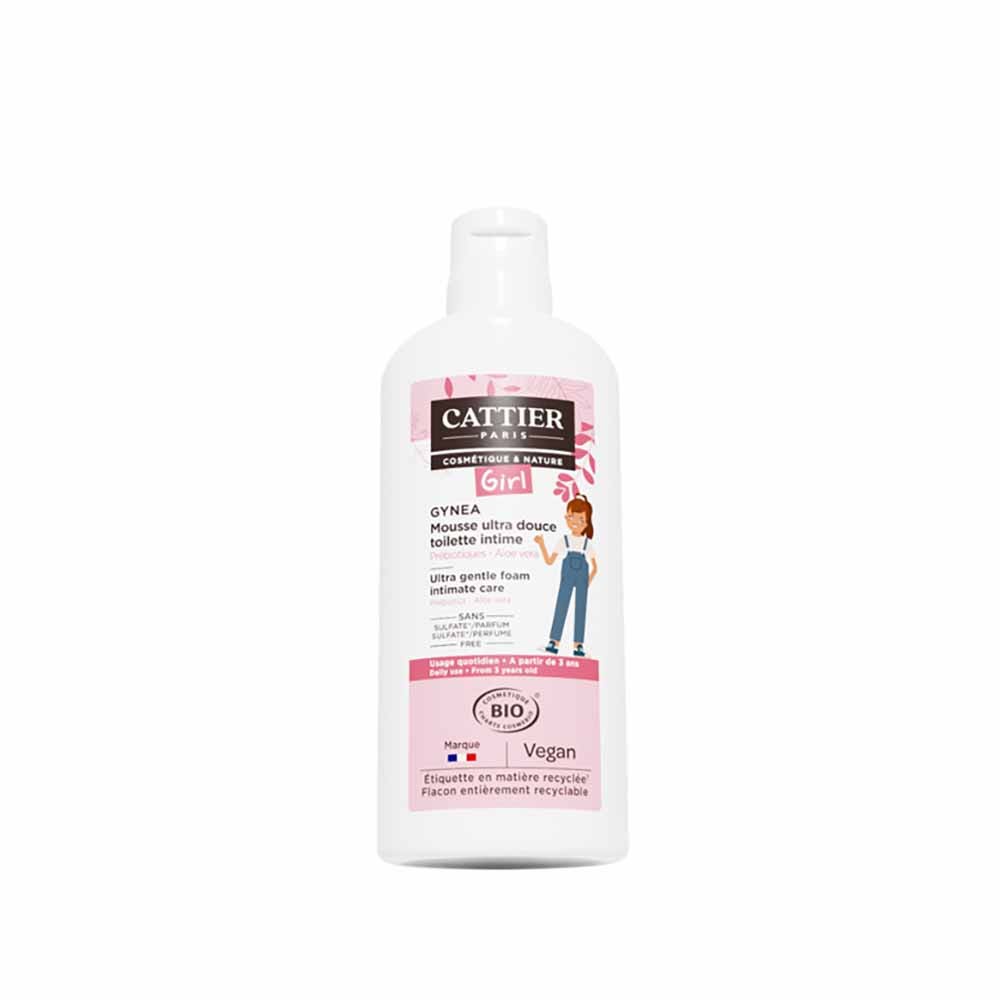 Cattier Gynea Girl Ultra Delicato Schiuma per Intimità Da 3 anni 150 ml