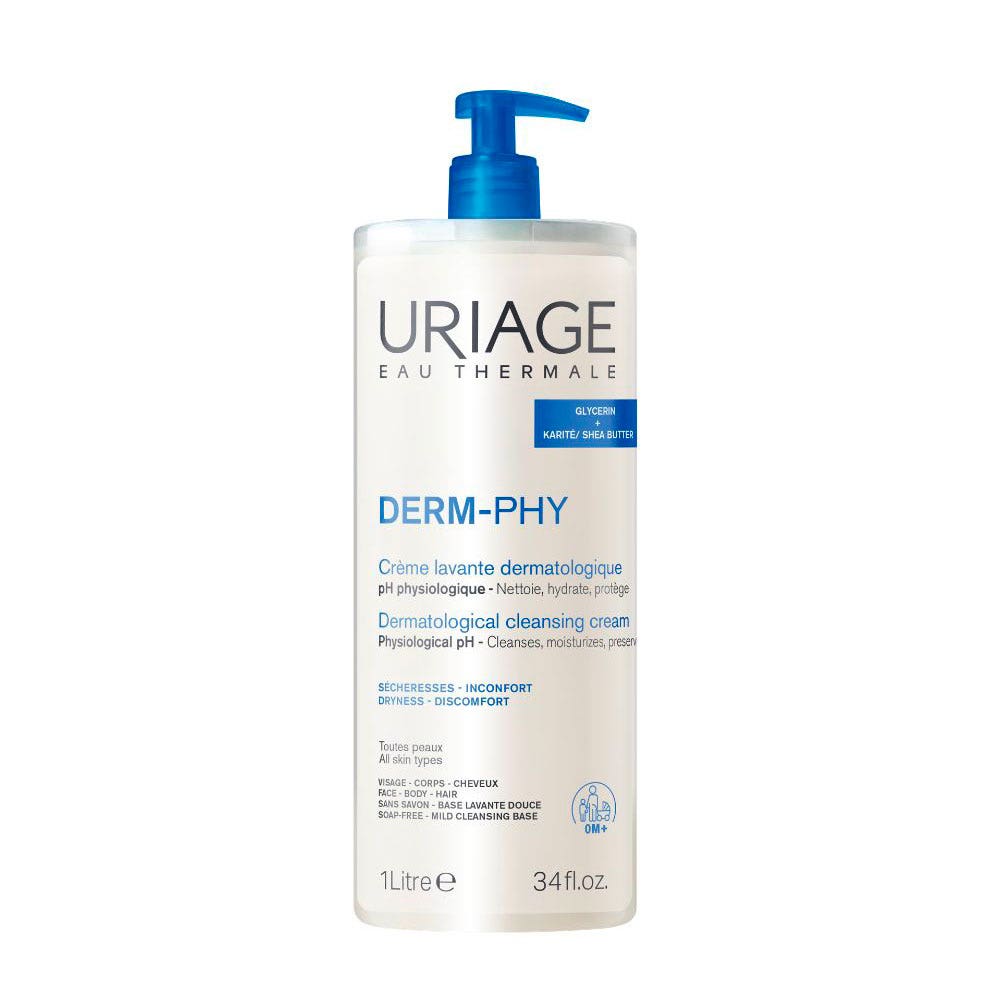 Uriage Derm-Phy Crema detergente 1 l