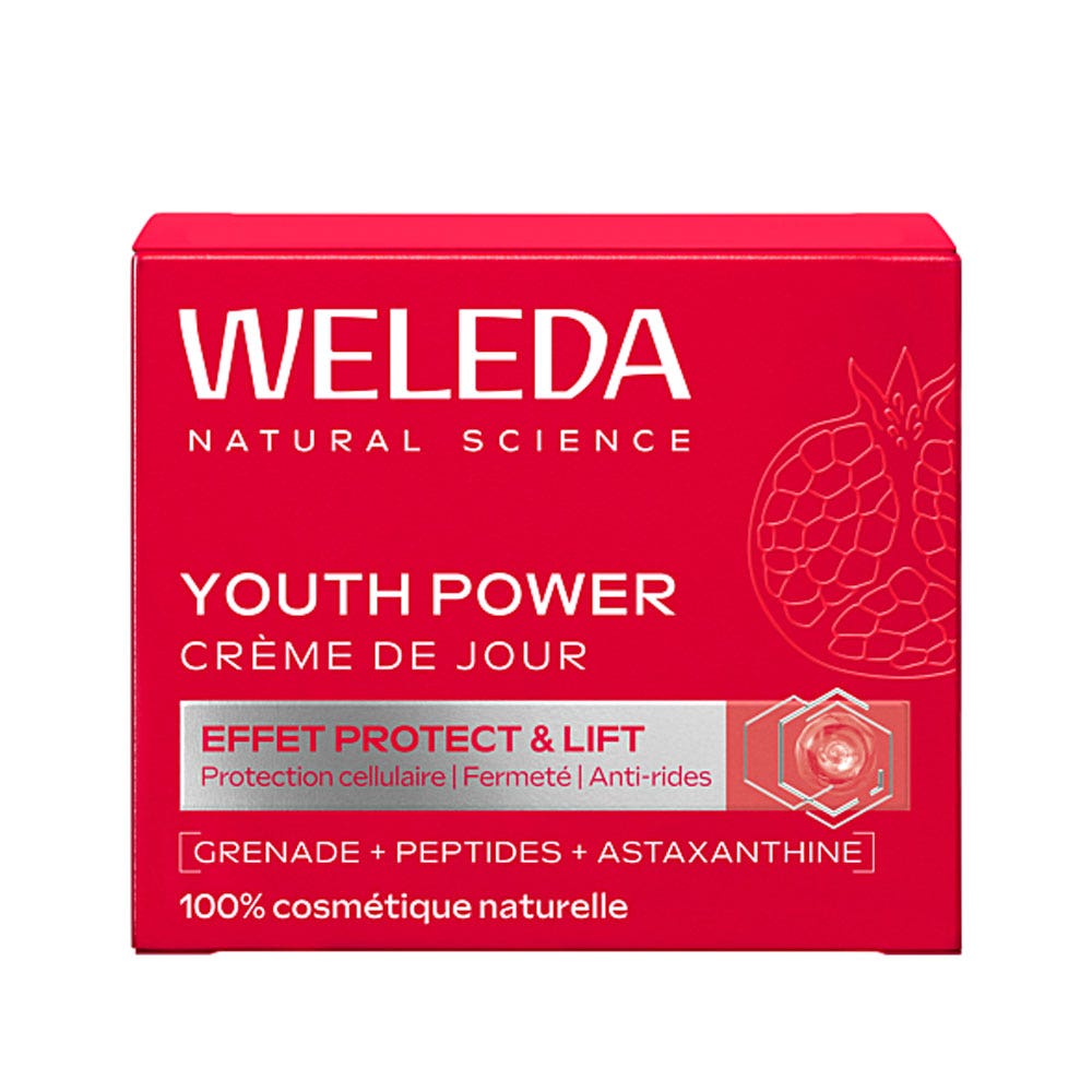 Weleda Melograno Crema giorno anti rughe Youth Power con Peptidi di Maca 40 ml