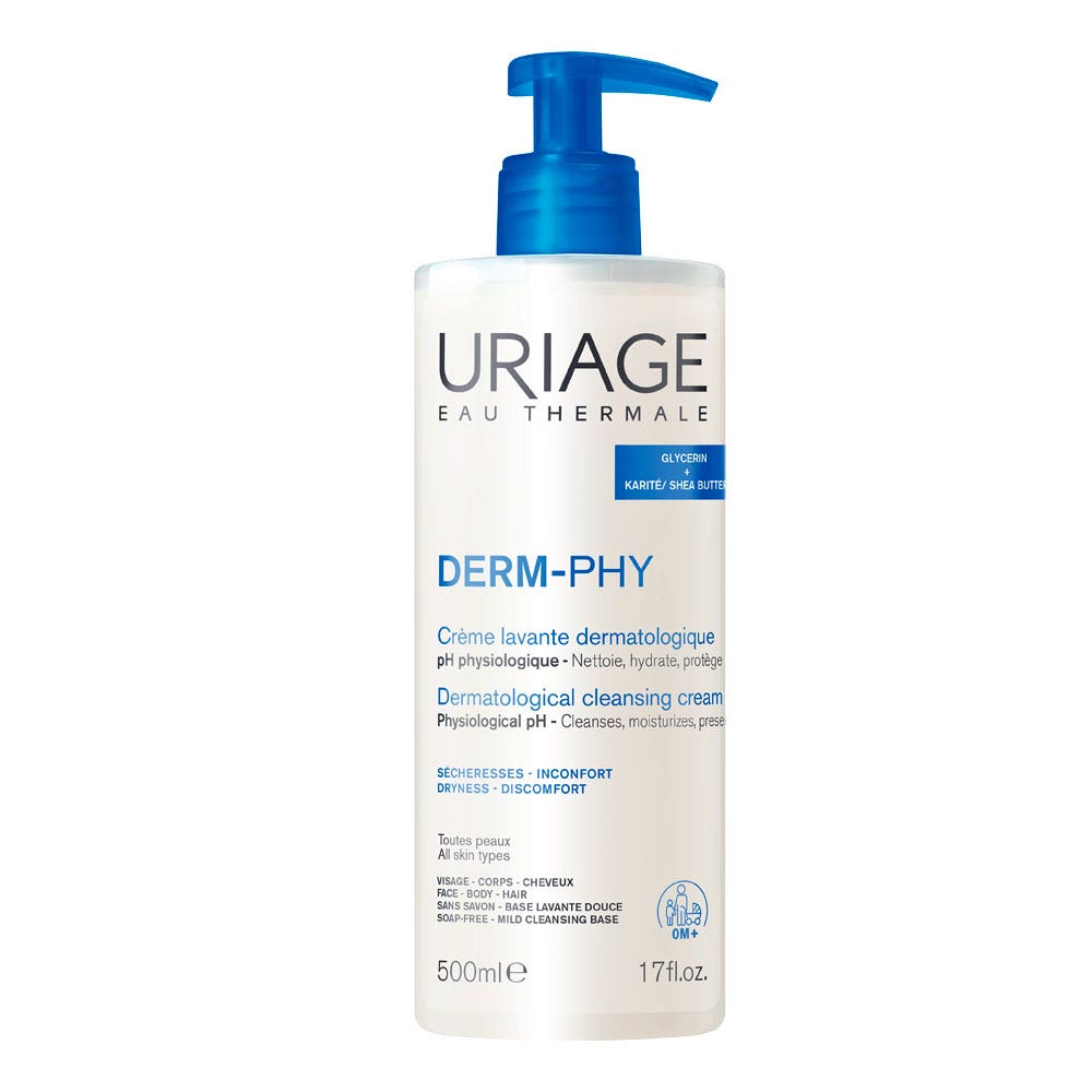 Uriage Derm-Phy Crema detergente 500 ml