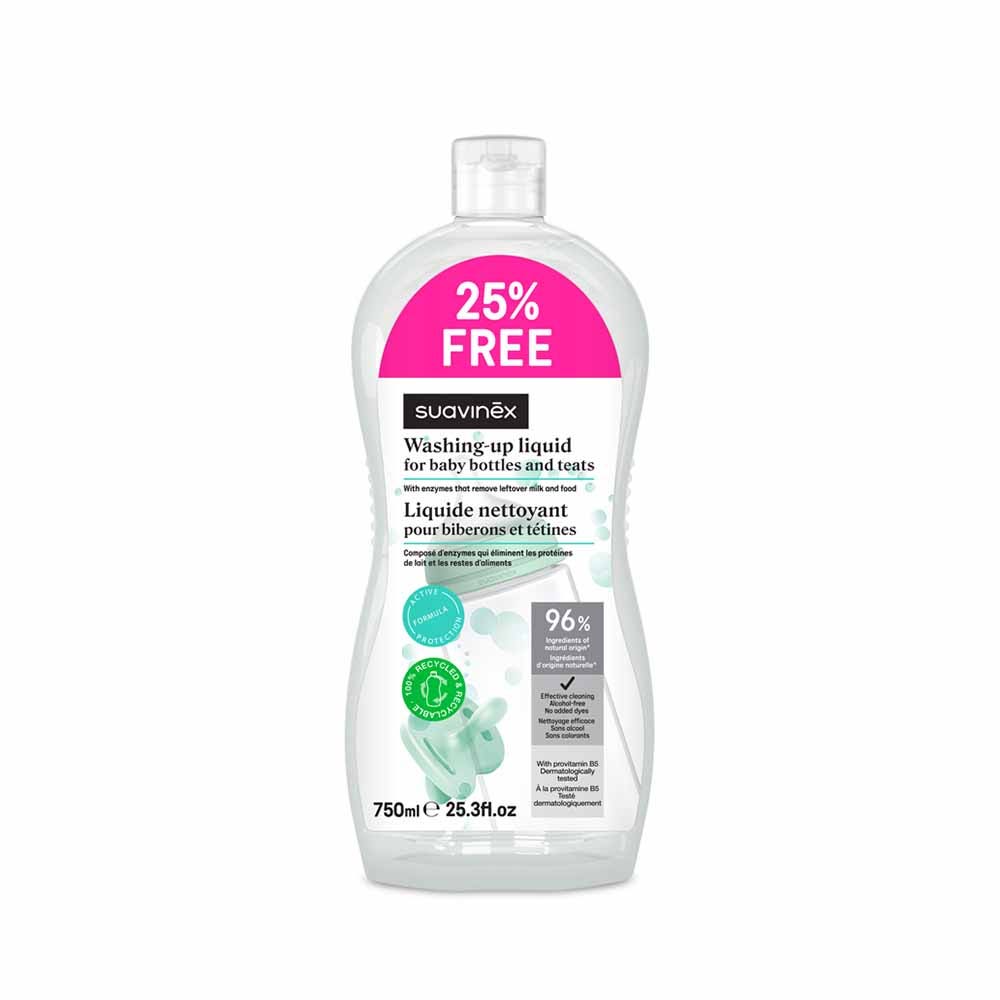 Suavinex Gel detergente per biberon e tettarelle 750 ml