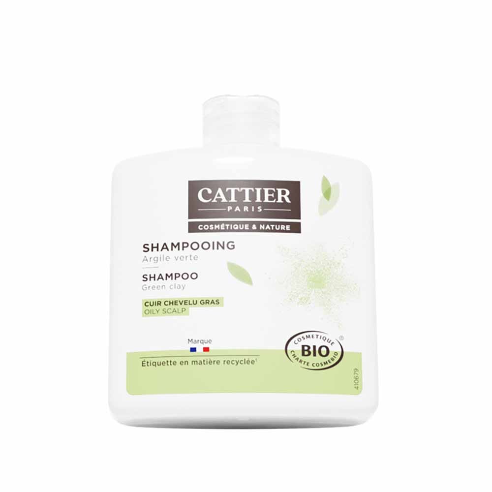 Cattier Argilla Verde Cuoio Capelluto Grasso Bio 250 ml