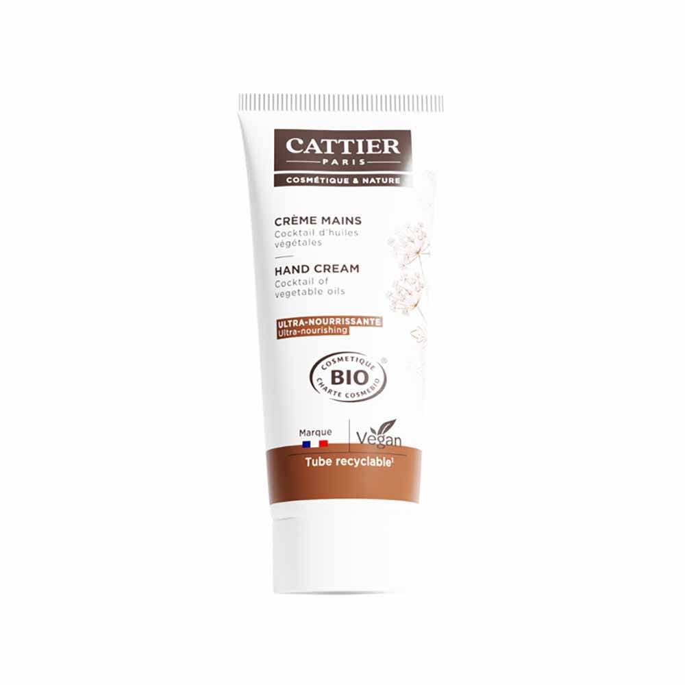 Cattier Crema Mani Ultra-Nutriente Bio 75ml