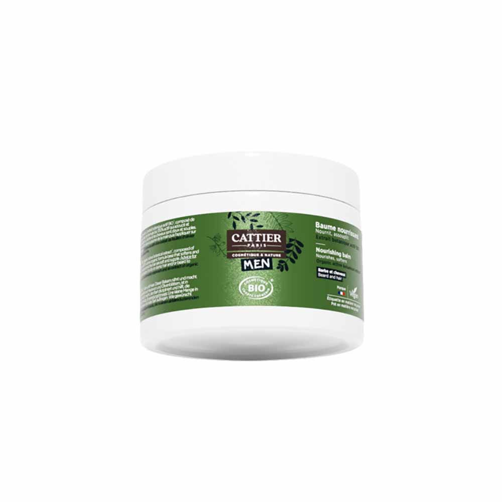 Cattier Uomo Balsamo nutriente biologico Barba e Capelli 90g