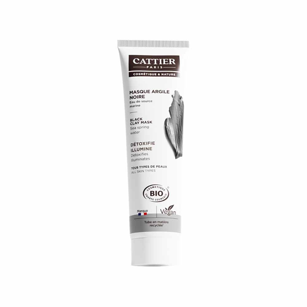 Cattier Argilla Maschera nera bio 100ml