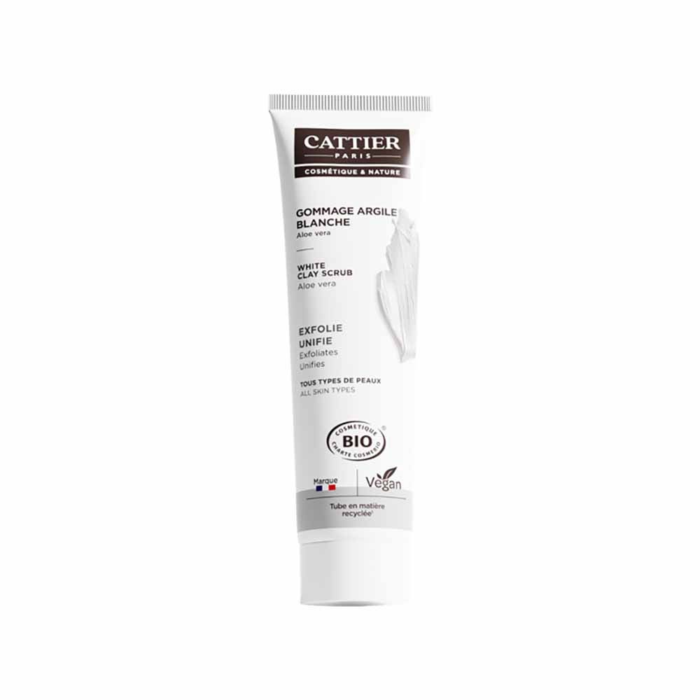 Cattier Gommage Viso Argilla bianca e Aloe vera 100ml