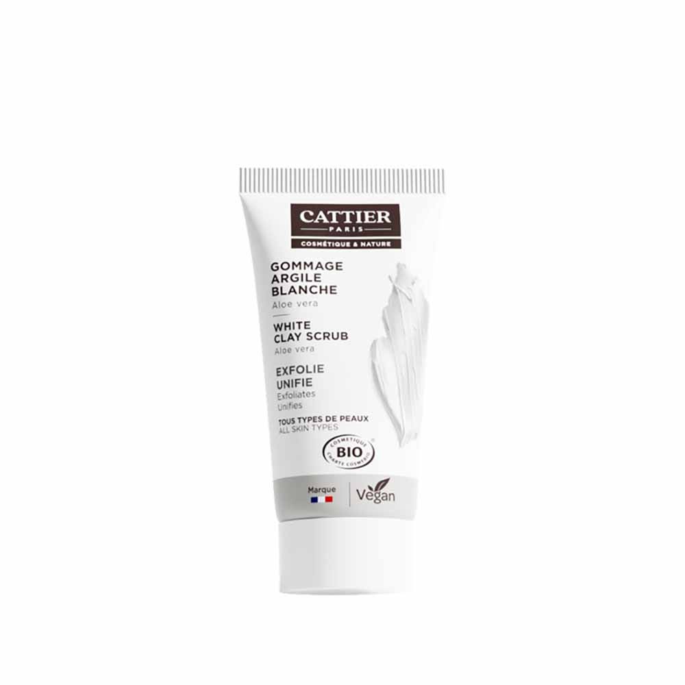 Cattier Mini scrub all'argilla Blanc 30ml