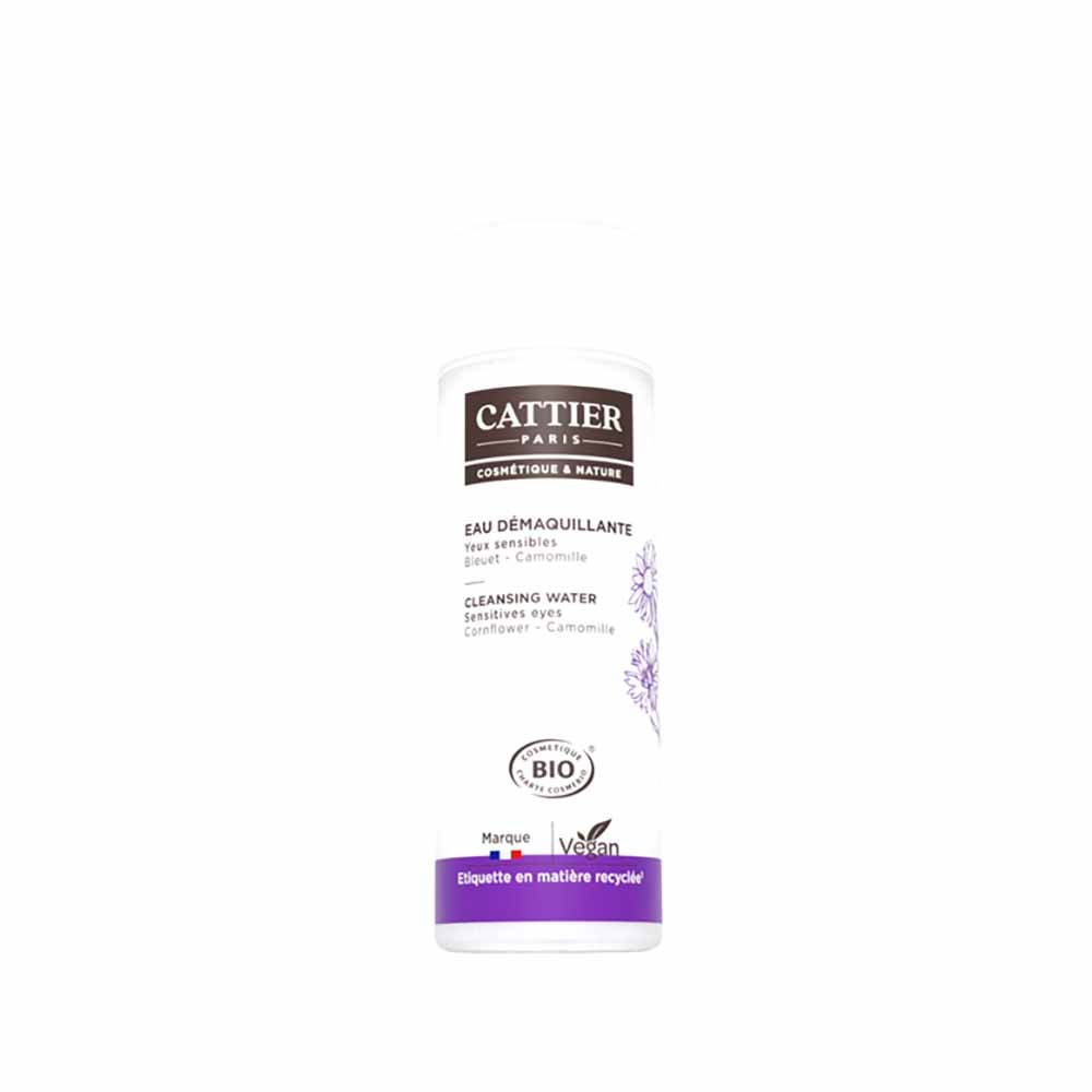 Cattier Pétale d'Iris acqua struccante bio alla camomilla per occhi sensibili 150ml