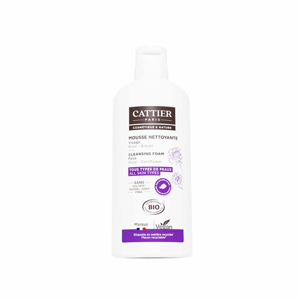 Cattier Mousse detergente Viso Bio Nuage Céleste 150ml