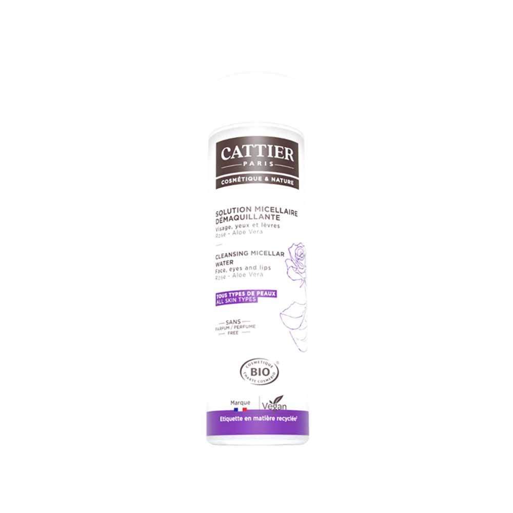 Cattier Soluzione micellare detergente alla Rosa Aloe Vera Bio 300 ml