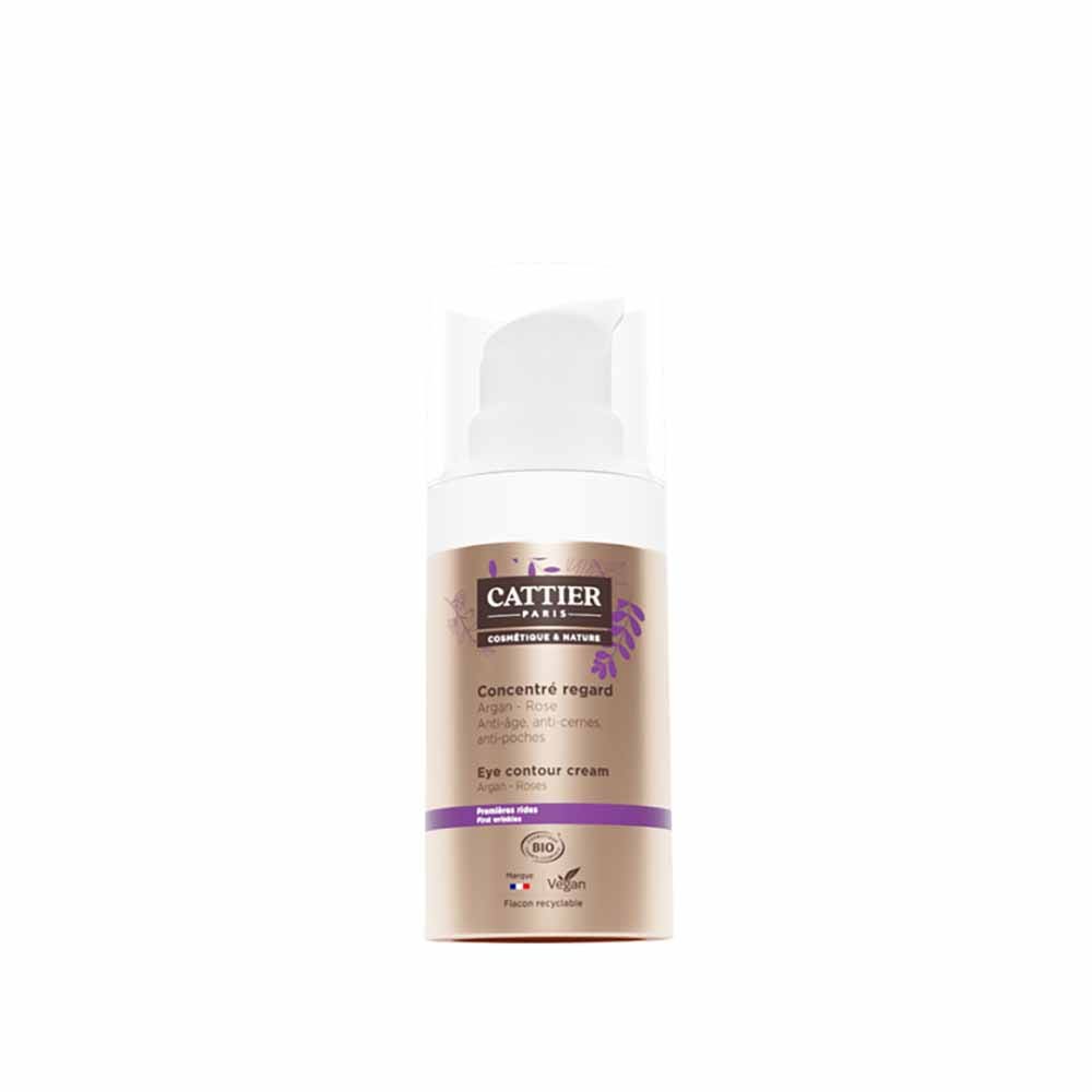 Cattier Eclat De Rose Concentre Regard Anti Age Bio 15ml