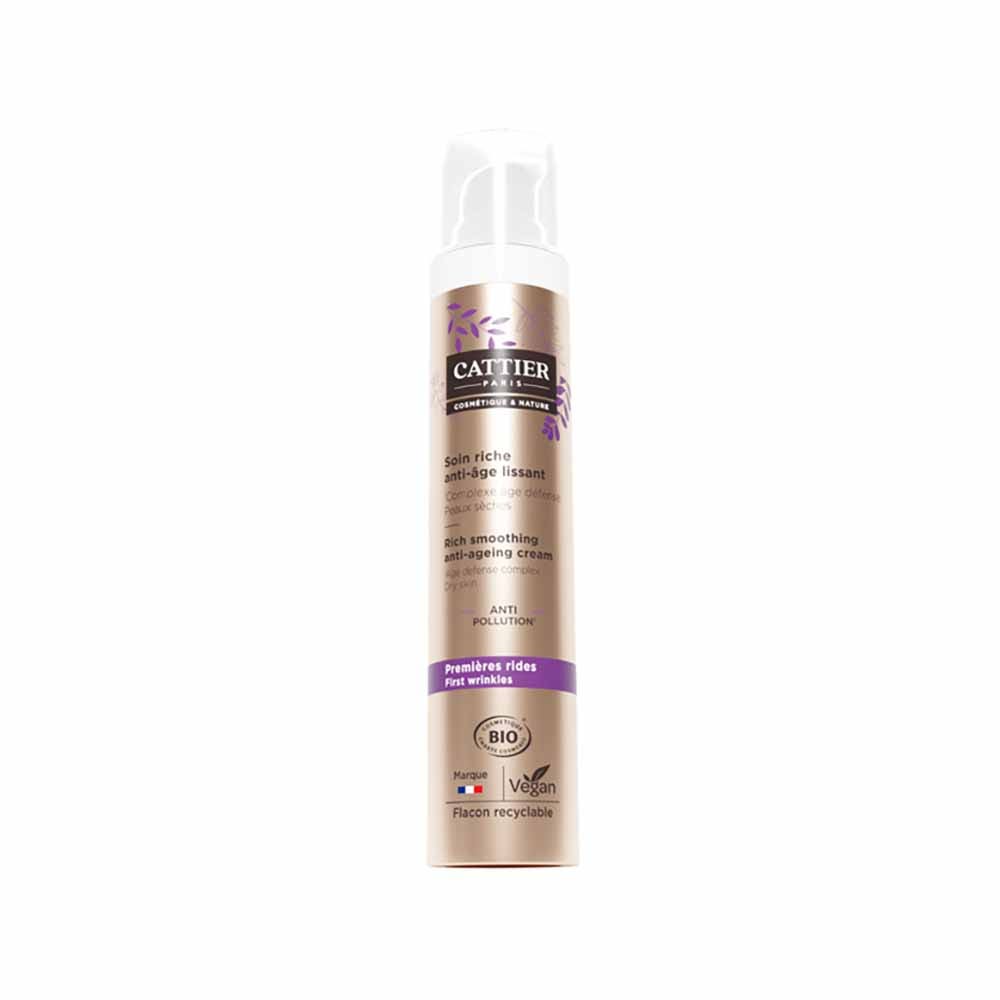 Cattier Anti-età Nectar Eternel, trattamento biologico ricco e levigante per la pelle secca 50ml