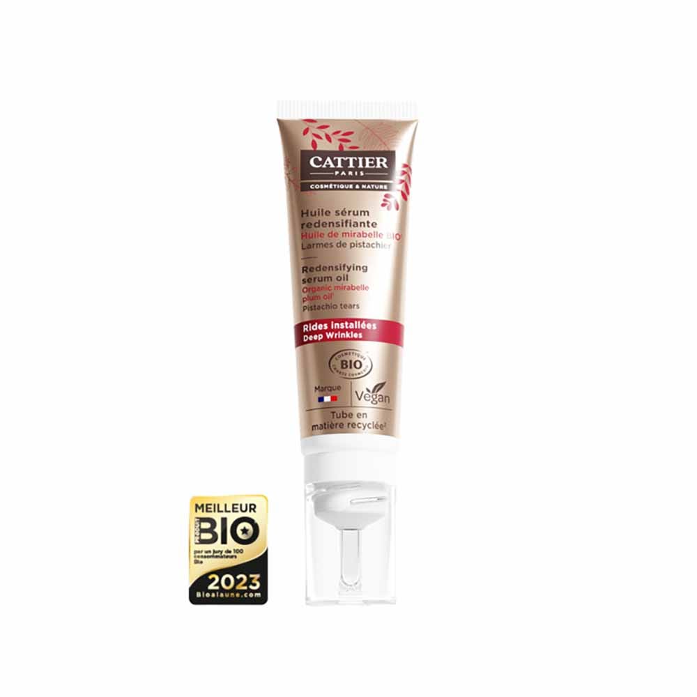 Cattier Anti-età Siero olio redensificante all'olio di mirabelle bio 30 ml