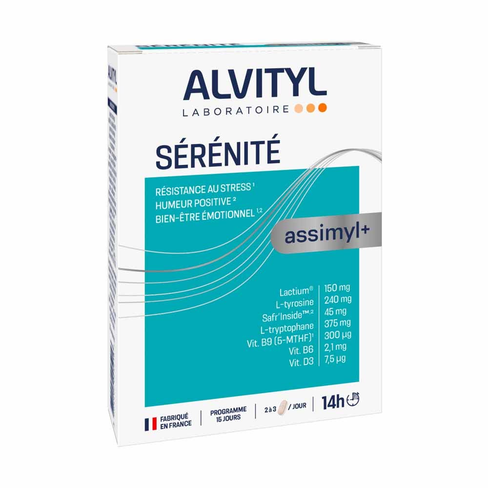 Alvityl Assimyl+ Serenità per la resistenza allo stress 30 compresse