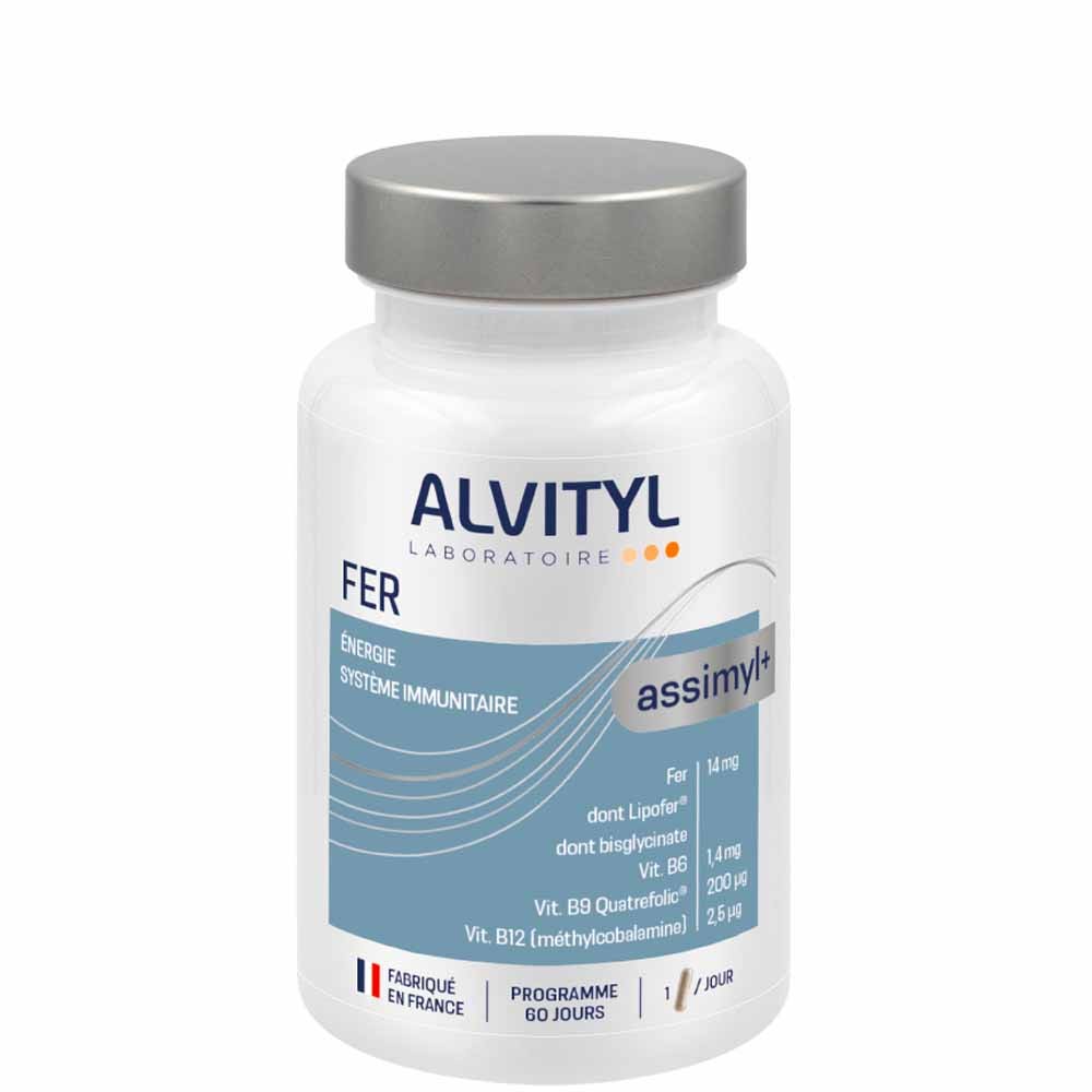 Alvityl Assimyl+ Ferro per stanchezza ed energia 60 capsule