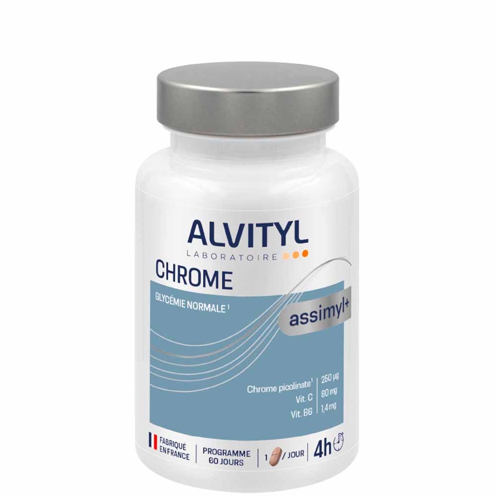 Alvityl Assimyl+ Chrome per il metabolismo dei glucidi 60 compresse