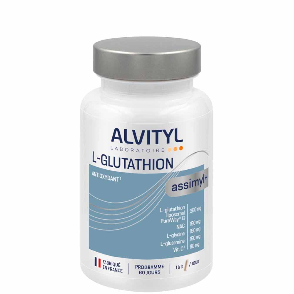 Alvityl Assimyl+ L-glutatione protezione cellulare 60 capsule