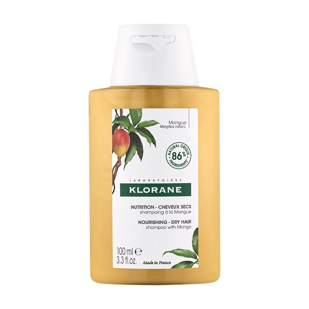 Klorane Mango Shampoo nutriente per capelli secchi 100ml
