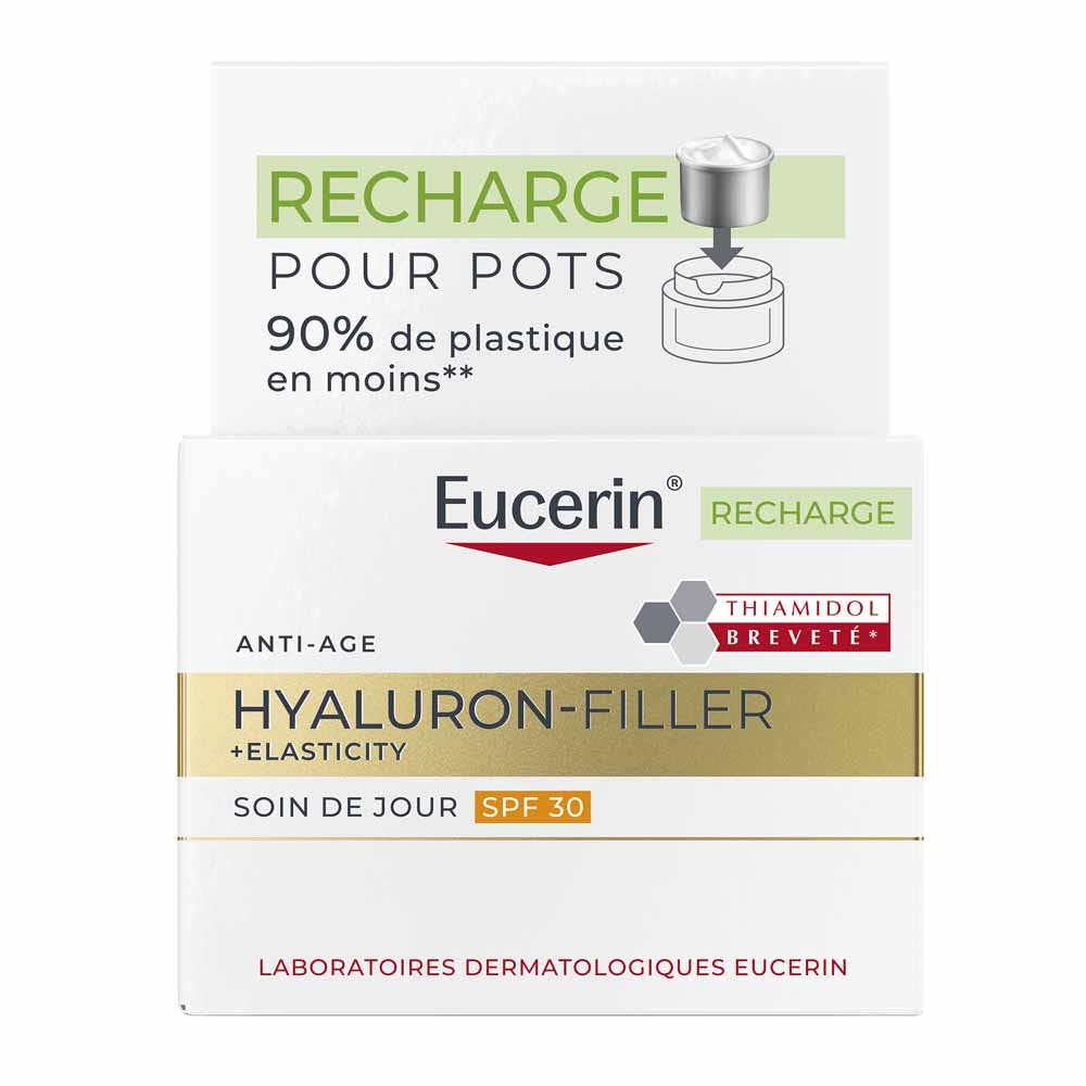 Eucerin Hyaluron-Filler + Elasticity Ricarica per trattamento giorno SPF30 50ml