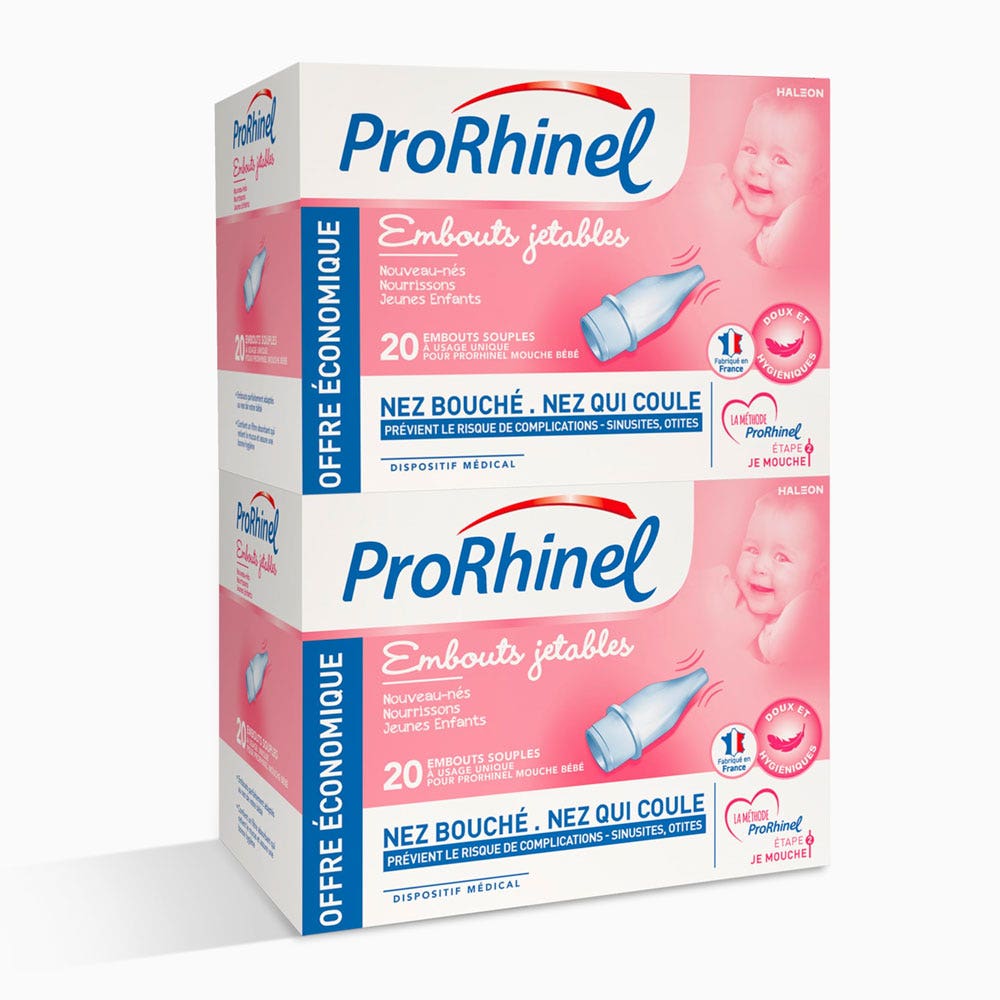 Prorhinel Naselli flessibili monouso Morbido e igienico 2x20