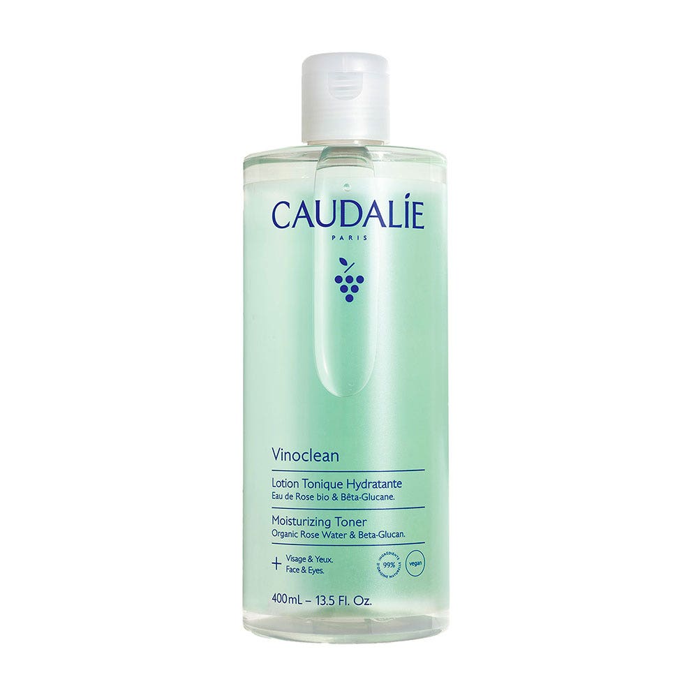 Caudalie Vinoclean Lozione tonificante idratante viso e occhi 400 ml
