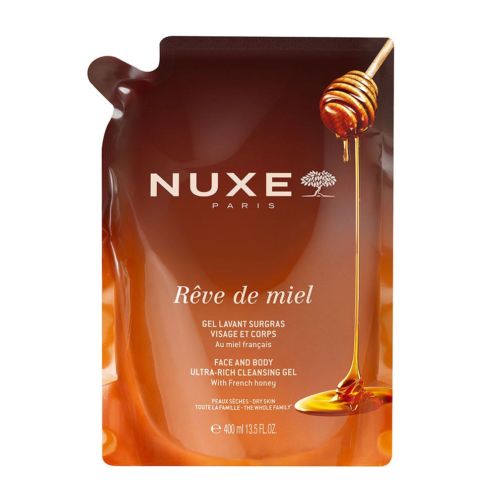 Nuxe Reve De Miel Eco Recharge gel detergente nutriente 400 ml