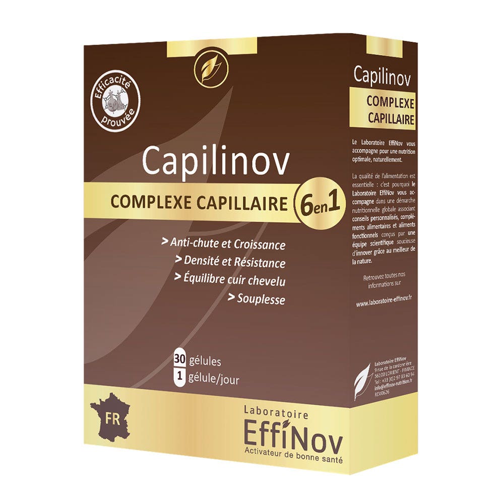Effinov Nutrition Capilinov complesso capillare 30 capsule