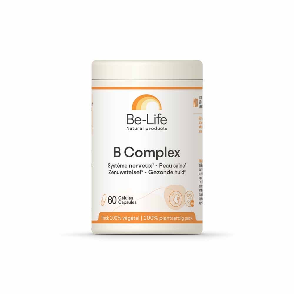 Be-Life B Complex Sistema nervoso - Pelle sana 60 gelules