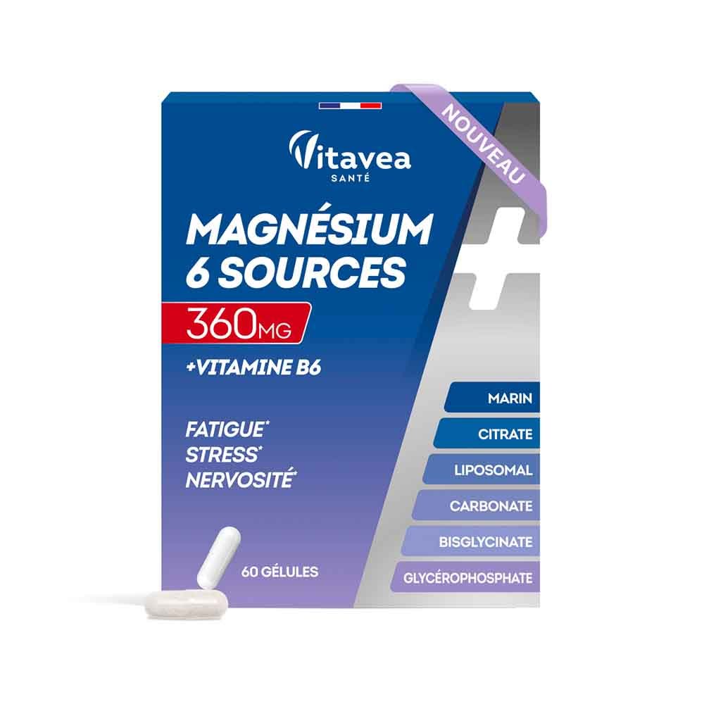 Vitavea Santé Magnesio 6 fonti 60 capsule