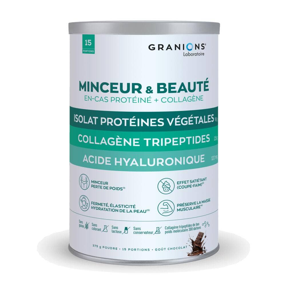 Granions Proteina vegetale + Collagene Dimagranti Bellezza 275g