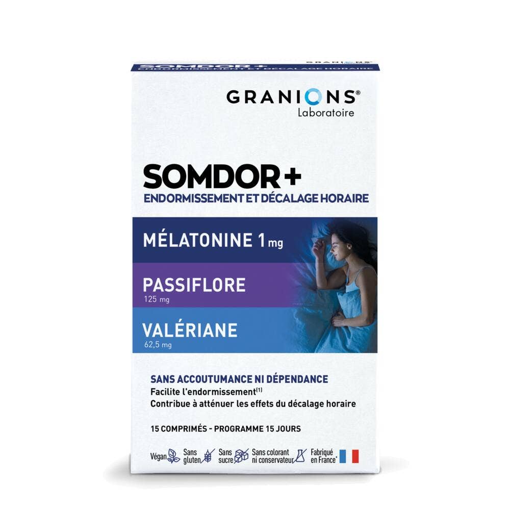 Granions Somdor+ melatonina 15 compresse