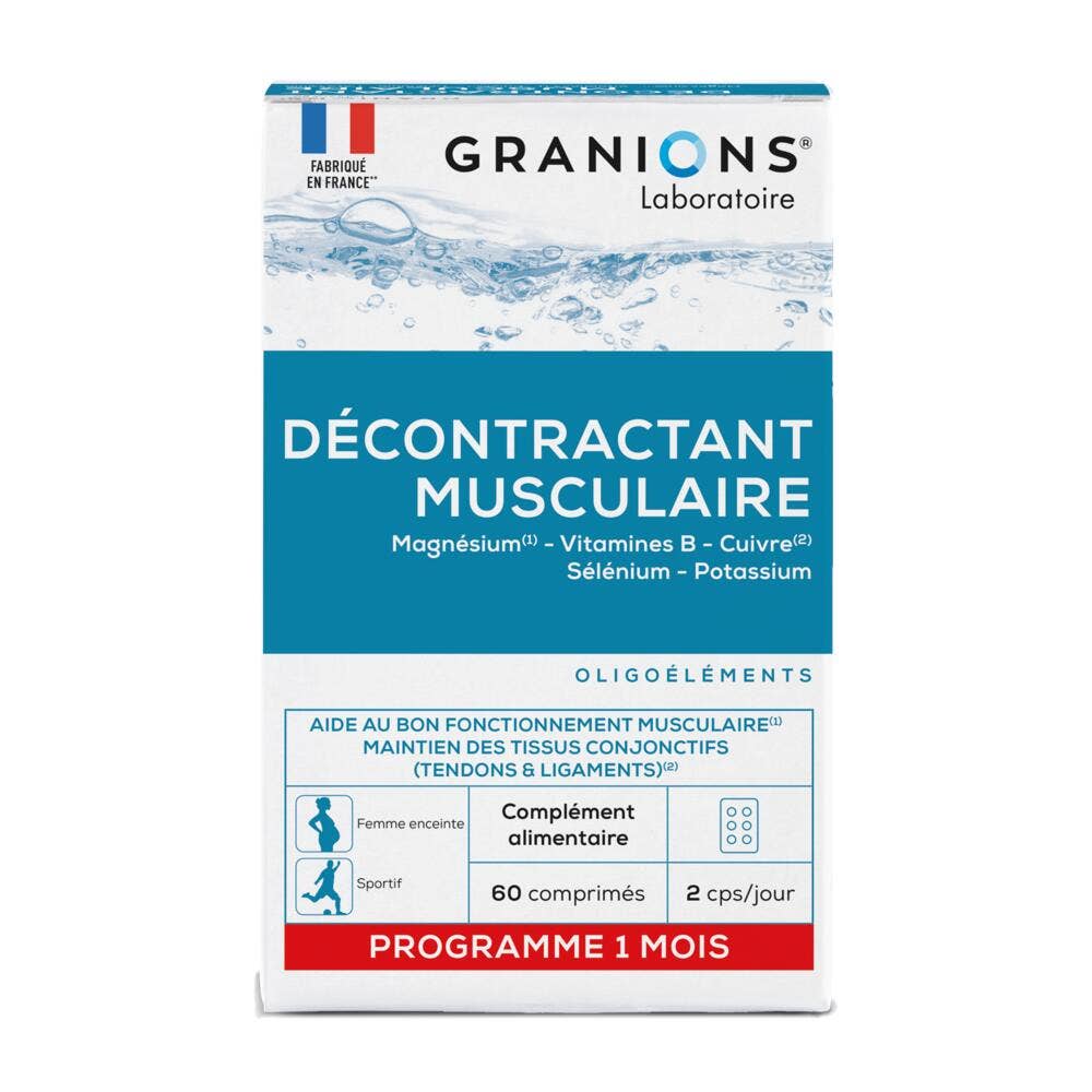 Granions Decontratturante muscolare 60 compresse