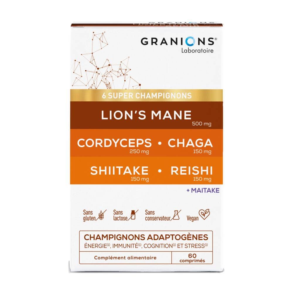 Granions Complesso super funghi 60 compresse