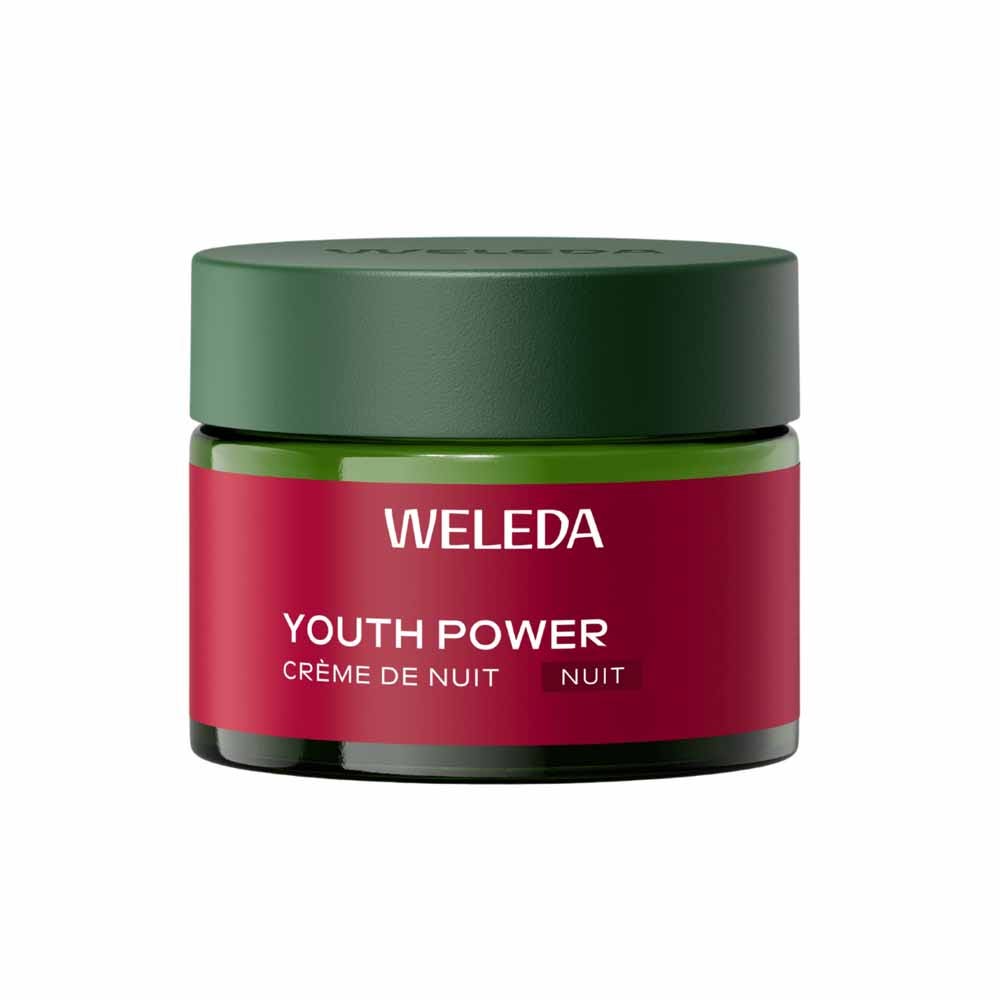 Weleda Melograno Crema notturna anti-età Youth Power e Peptidi di Maca 40 ml
