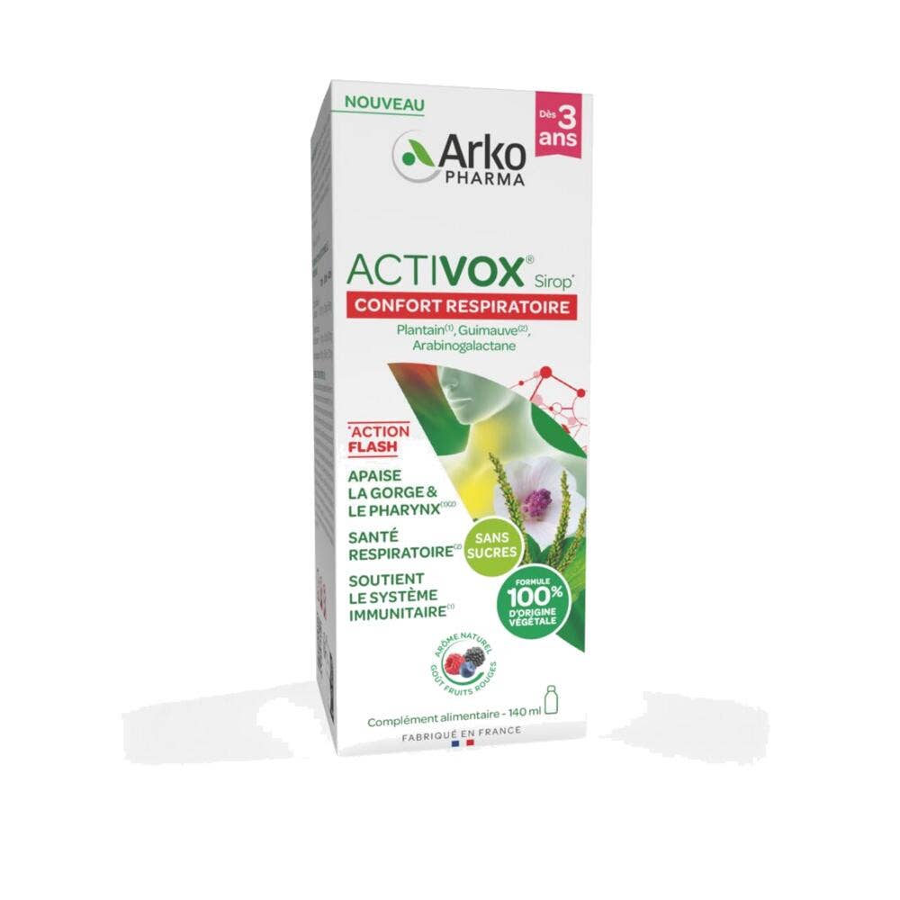 Arkopharma Activox Sciroppo comfort respiratorio 140 ml