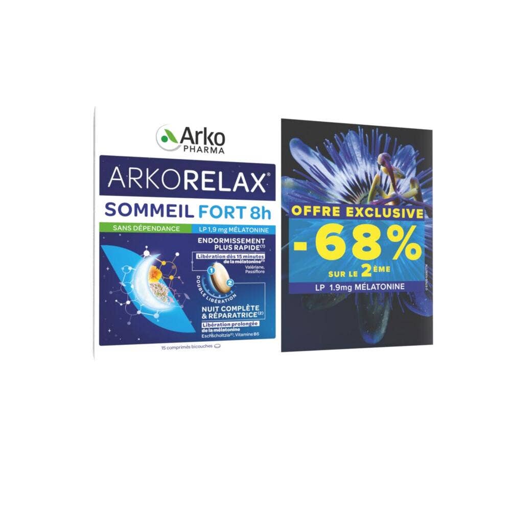 Arkopharma Arkorelax Sonno forte 24 2 x 15 compresse