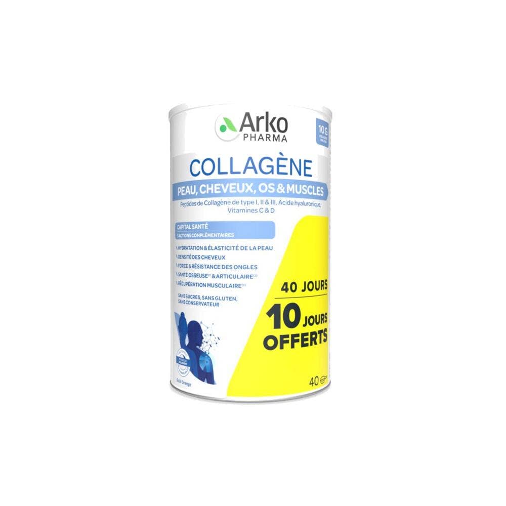 Arkopharma Collagène Pelle, capelli, ossa e muscoli 480 g