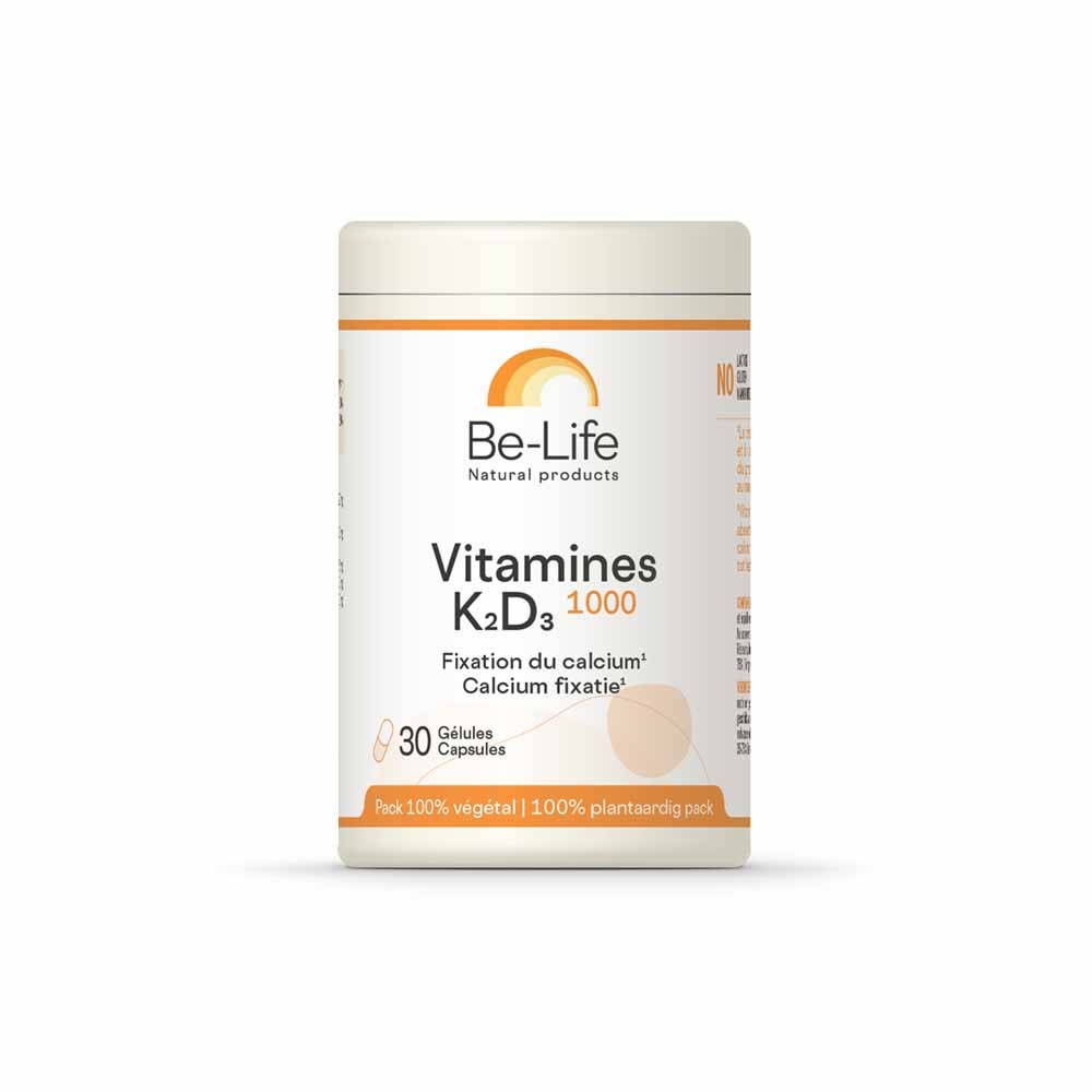 Be-Life Vitamine K2 + D3 1000 30 capsule