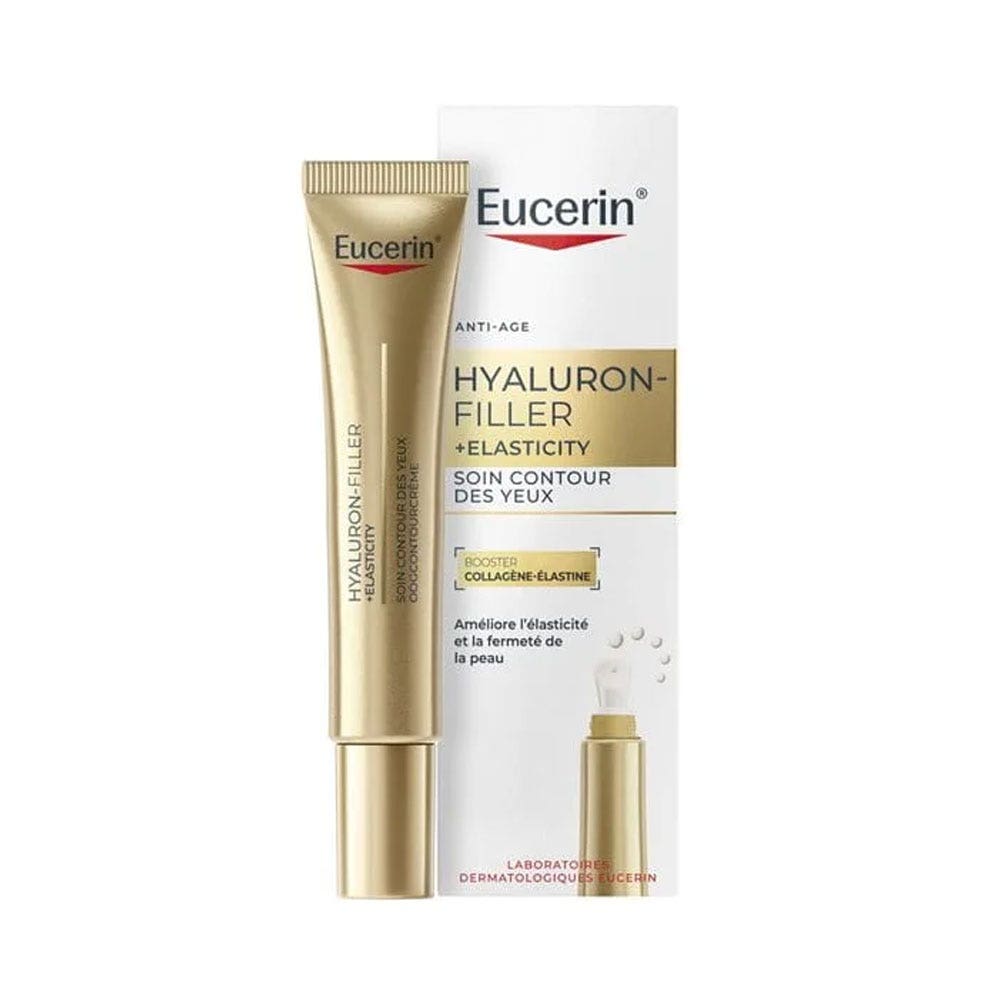 Eucerin Hyaluron-Filler + Elasticity Trattamento contorno occhi SPF20 Pelli mature 15 ml