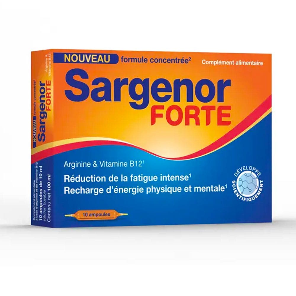 Sargenor Forte riduzione della stanchezza 10 fiale